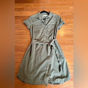 LOFT Green Dress